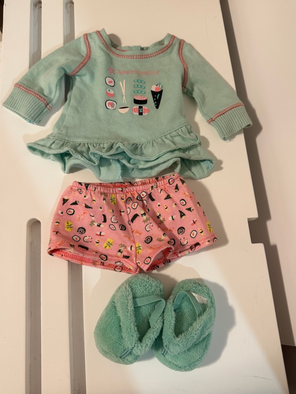 2/$40 American Girl Sushi PJs